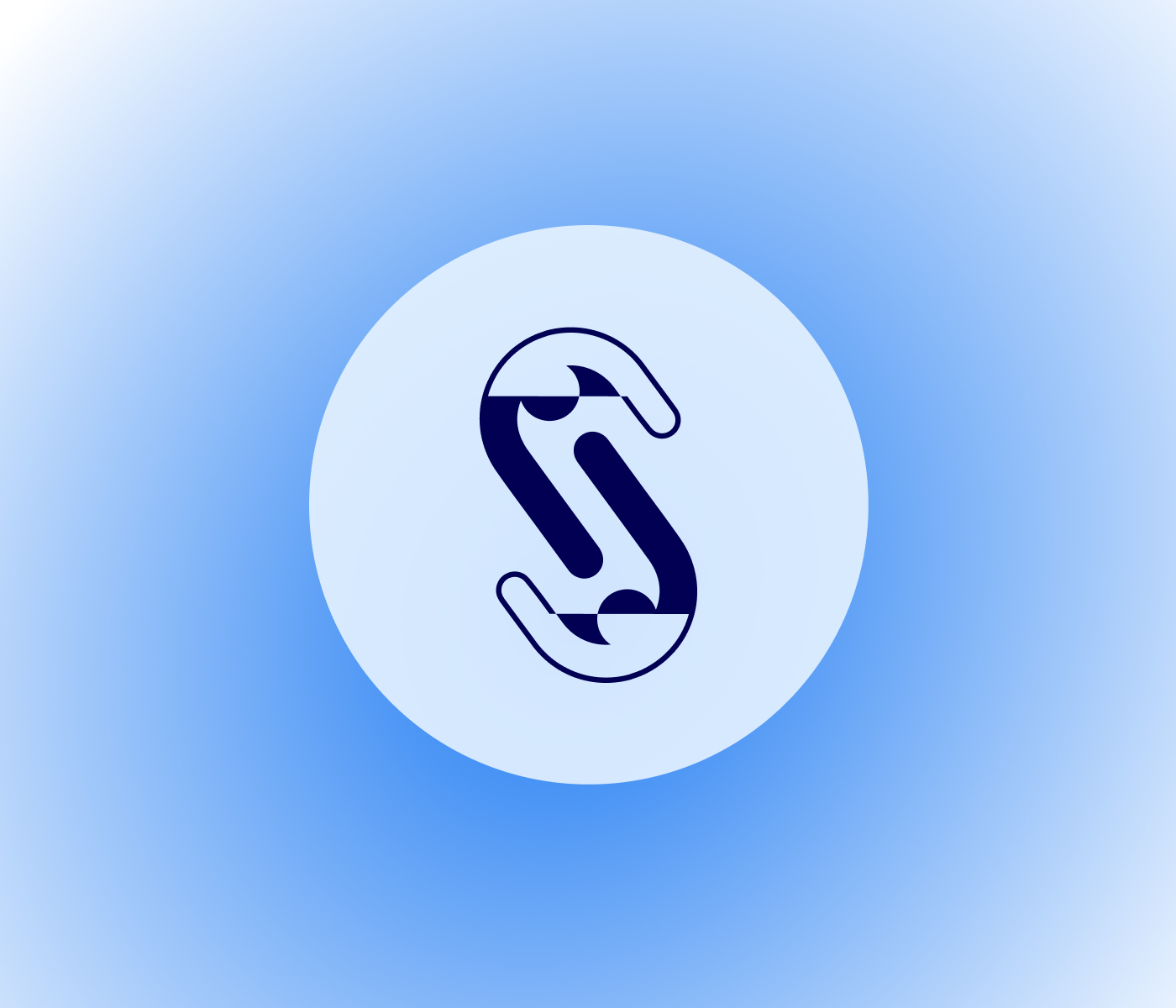 SOAP internal logo mark on a blue gradient background